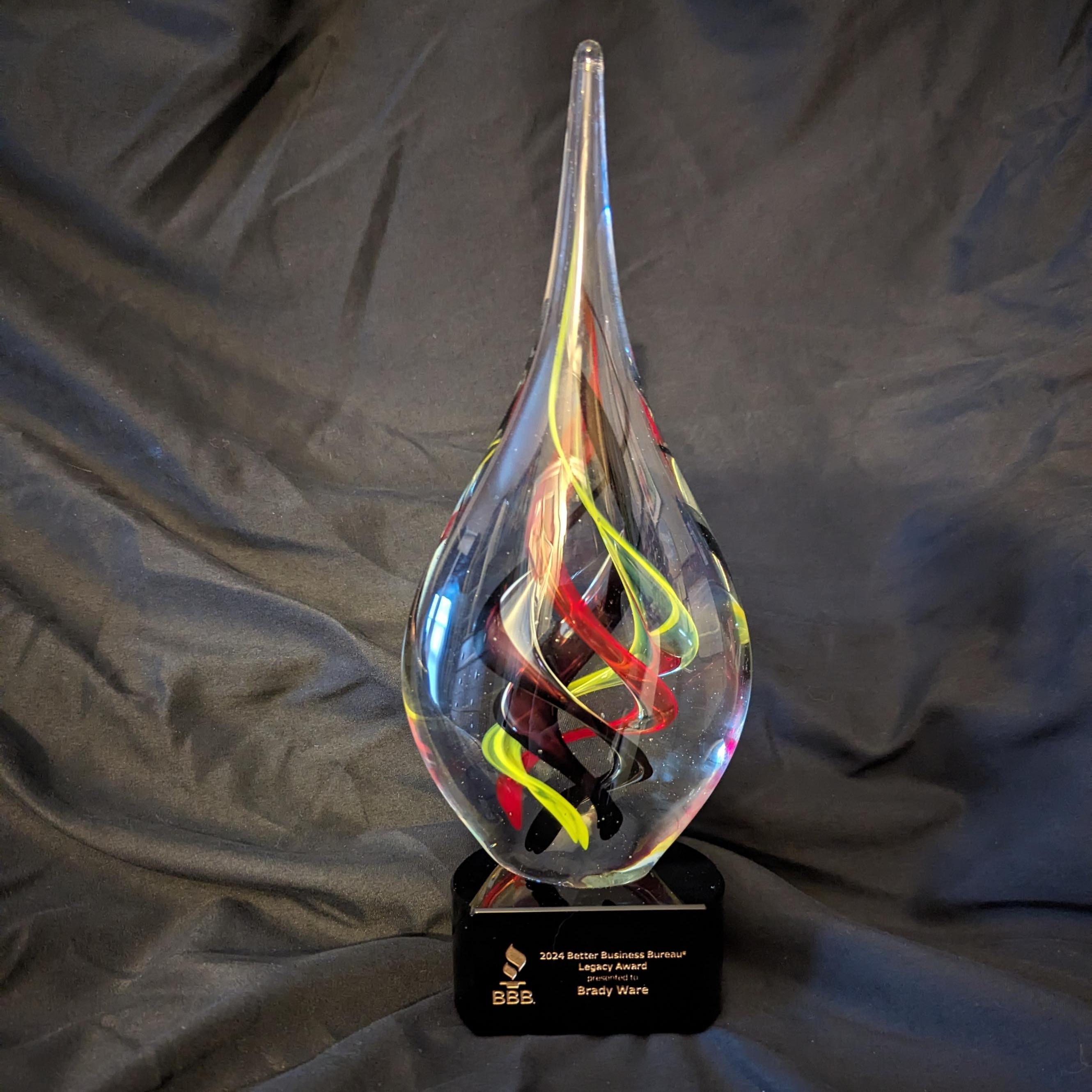 Brady Ware awarded BBB Legacy Award